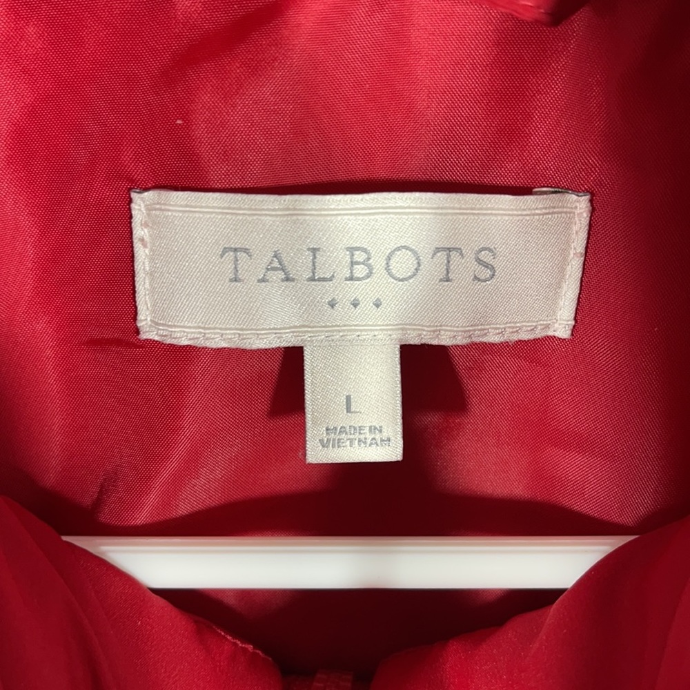 Talbots Down and Feather Vest - Picture 2 of 7